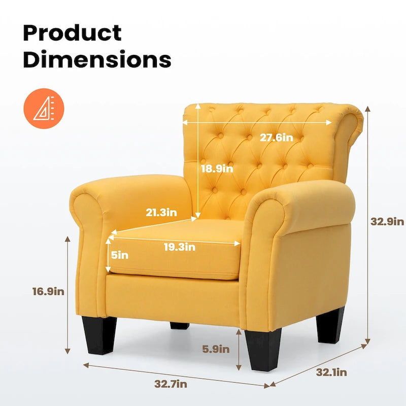 Fauteuil d'appoint moderne Pellebant pour salon