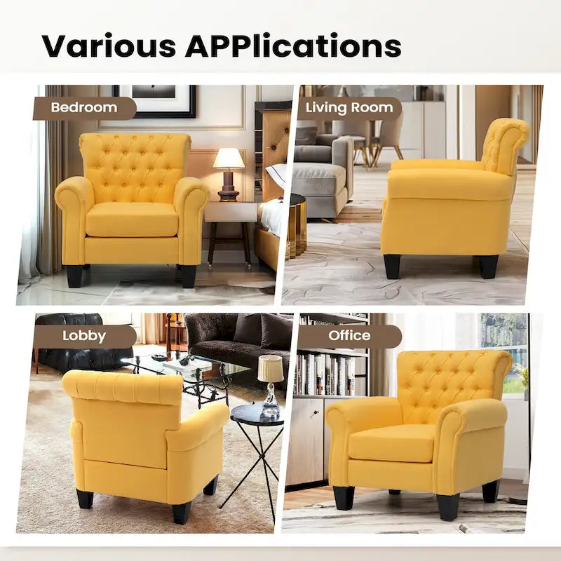 Fauteuil d'appoint moderne Pellebant pour salon