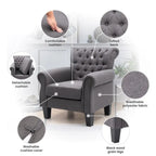 Fauteuil d'appoint moderne Pellebant pour salon