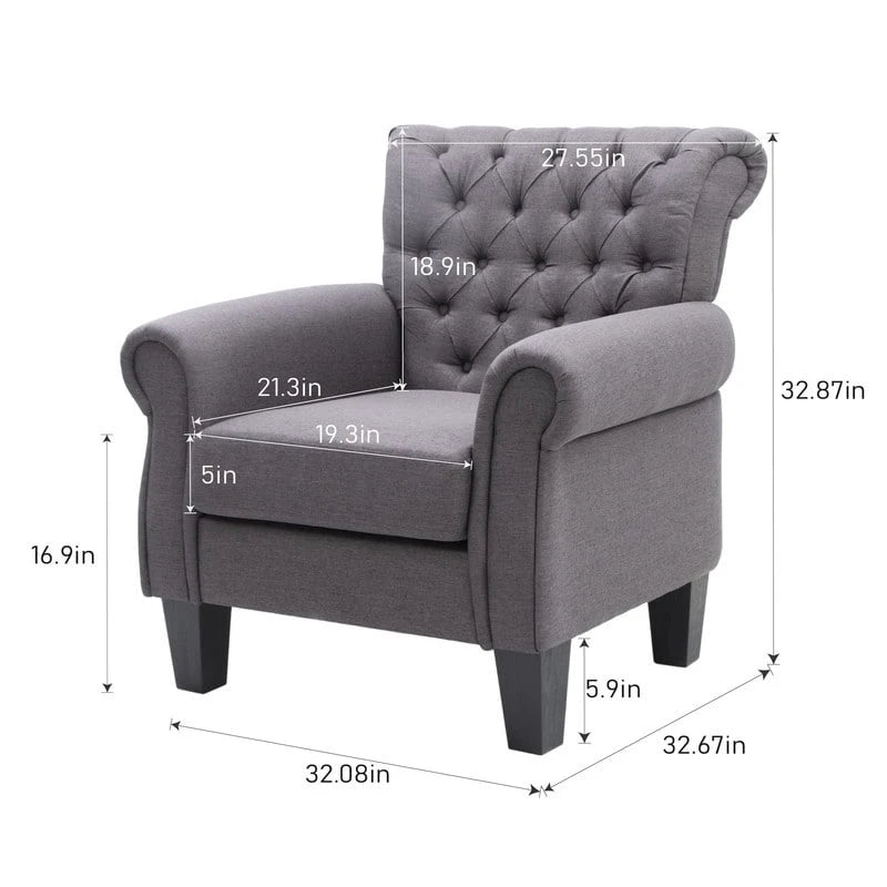 Fauteuil d'appoint moderne Pellebant pour salon