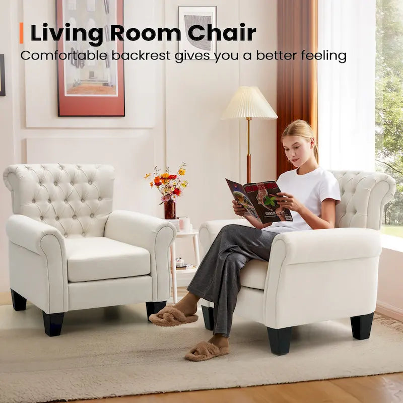 Fauteuil d'appoint moderne Pellebant pour salon