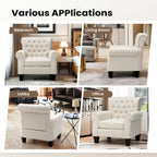 Fauteuil d'appoint moderne Pellebant pour salon