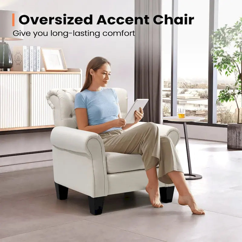 Fauteuil d'appoint moderne Pellebant pour salon