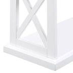 Table console avec étagères Coventry de Convenience Concepts