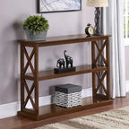 Table console avec étagères Coventry de Convenience Concepts