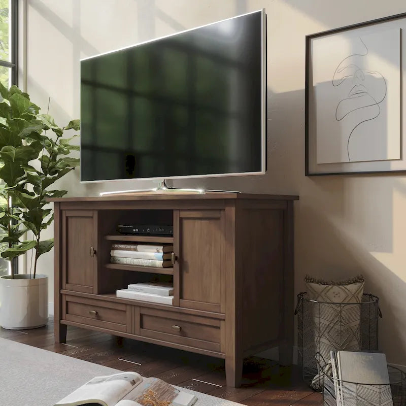 Meuble TV/multimédia de transition WYNDENHALL Norfolk pour téléviseurs jusqu'à 50 pouces