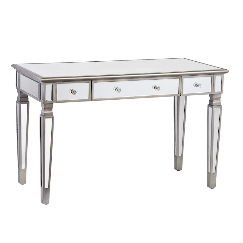 Bureau d'écriture glamour avec miroir SEI Furniture Wheaton