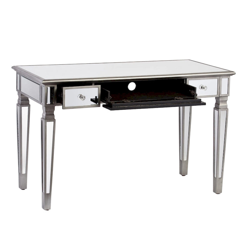 Bureau d'écriture glamour avec miroir SEI Furniture Wheaton