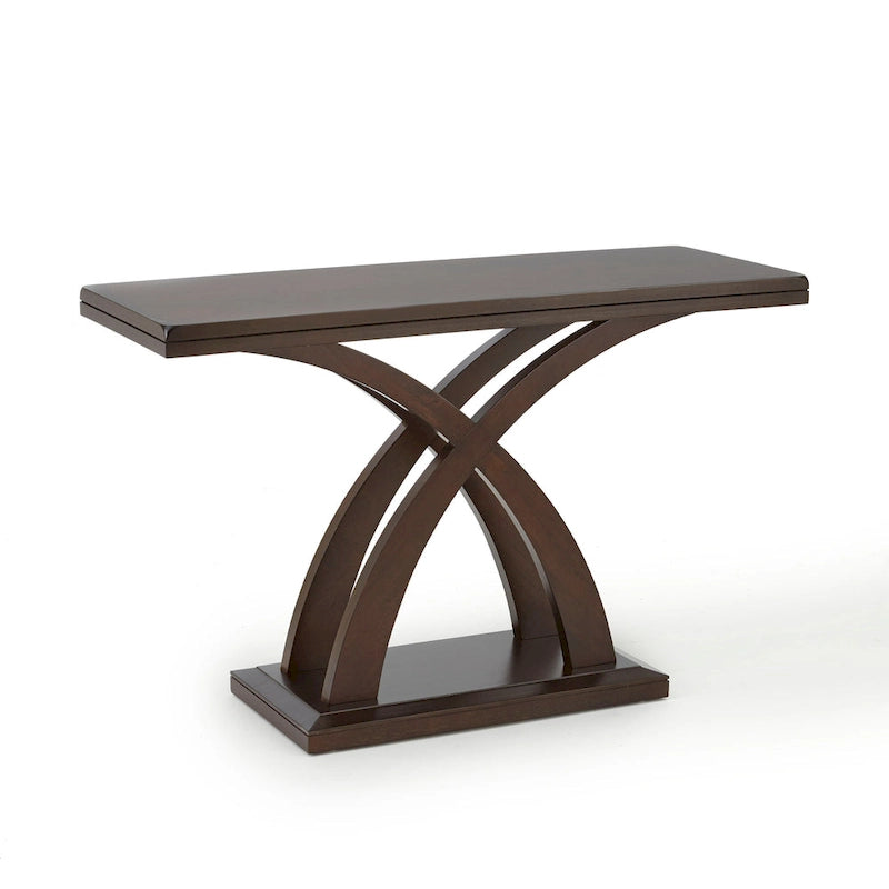 Ensemble de 3 tables basses expresso, pieds en X, salon pouvant accueillir 1 à 3 personnes
