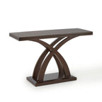 Ensemble de 3 tables basses expresso, pieds en X, salon pouvant accueillir 1 à 3 personnes