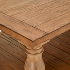 Table basse Edmaire Light Natural Baluster 55 pouces par iNSPIRE Q Artisan