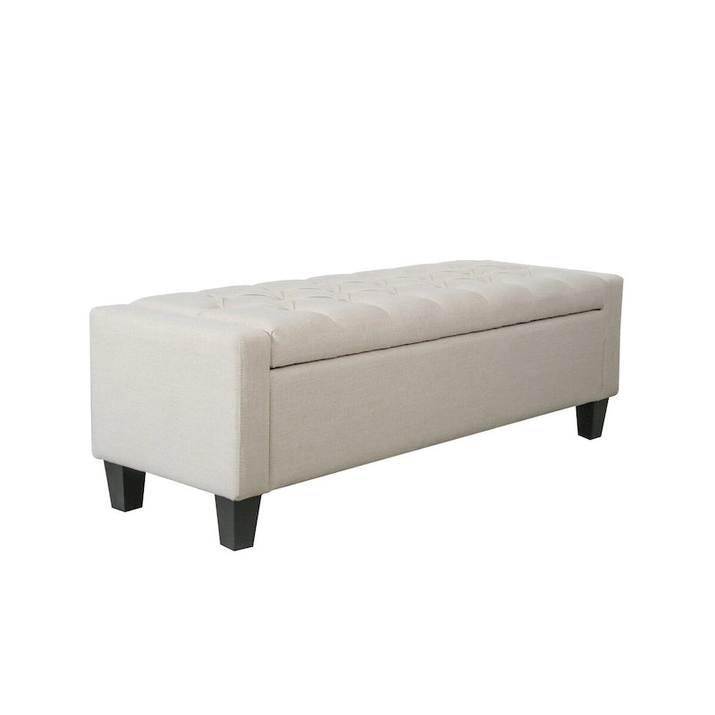 Porthos Home Wren Banc de rangement capitonné en tissu