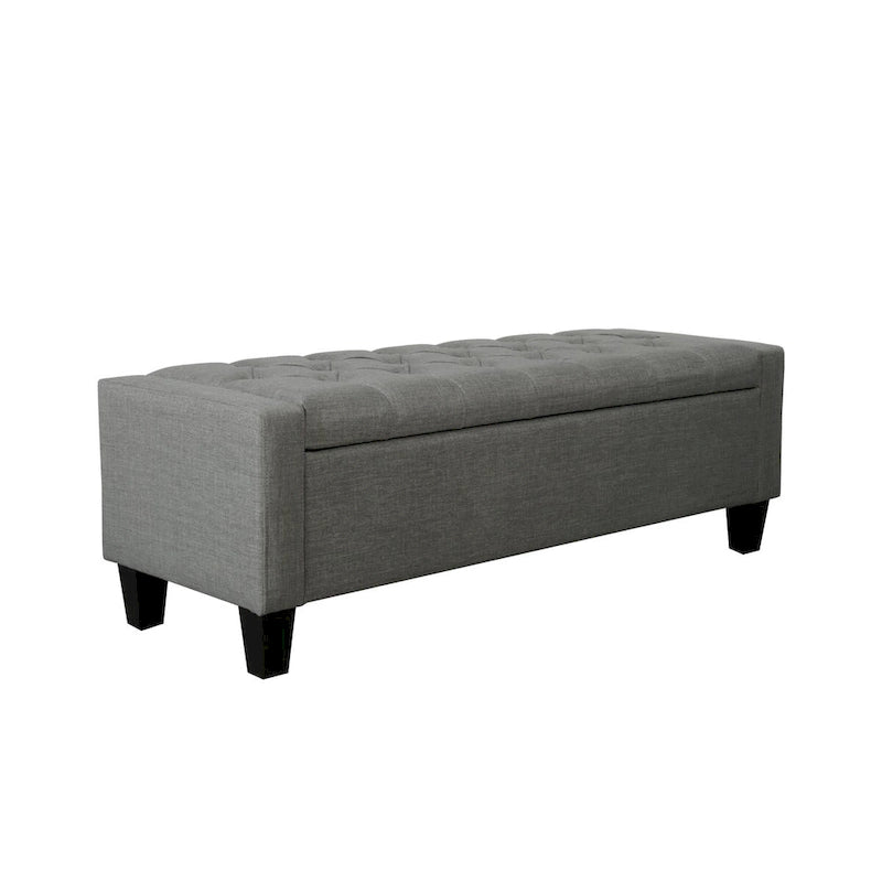 Porthos Home Wren Banc de rangement capitonné en tissu