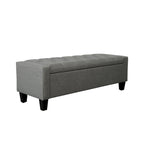 Porthos Home Wren Banc de rangement capitonné en tissu