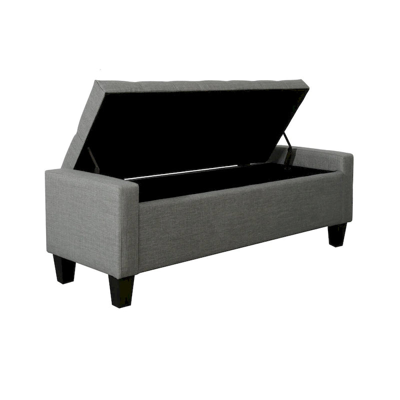 Porthos Home Wren Banc de rangement capitonné en tissu