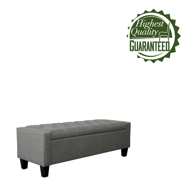 Porthos Home Wren Banc de rangement capitonné en tissu