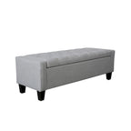 Porthos Home Wren Banc de rangement capitonné en tissu