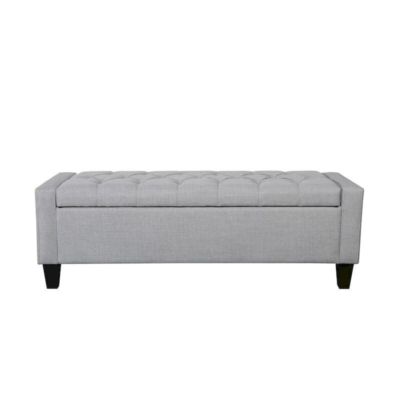 Porthos Home Wren Banc de rangement capitonné en tissu