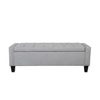 Porthos Home Wren Banc de rangement capitonné en tissu