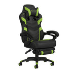 Chaise de jeu RESPAWN 110 Pro - Chaise de jeu avec repose-pieds, chaise de bureau ergonomique