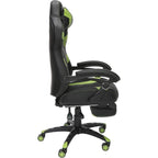 Chaise de jeu RESPAWN 110 Pro - Chaise de jeu avec repose-pieds, chaise de bureau ergonomique