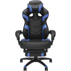 Chaise de jeu RESPAWN 110 Pro - Chaise de jeu avec repose-pieds, chaise de bureau ergonomique