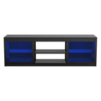 Meuble TV Console Moderne 66" avec LED RGB pour TV jusqu'à 75"
