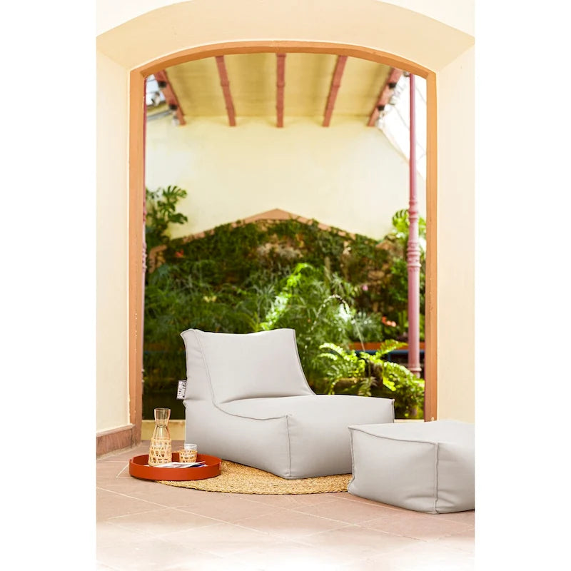 Pouf d'extérieur/intérieur Alpine de Gouchee Home