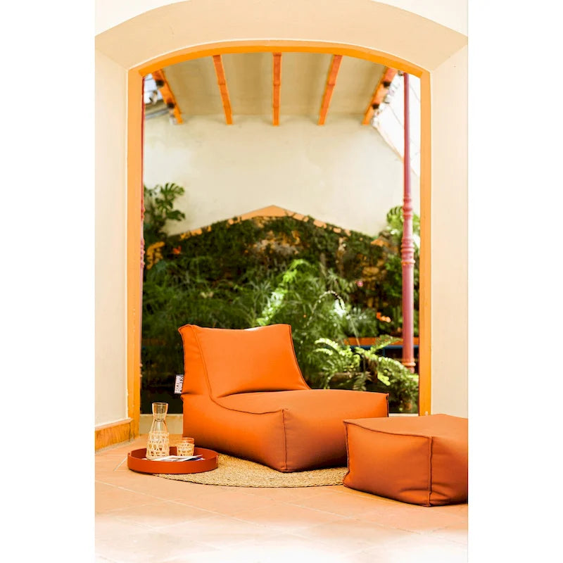 Pouf d'extérieur/intérieur Alpine de Gouchee Home