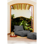 Pouf d'extérieur/intérieur Alpine de Gouchee Home