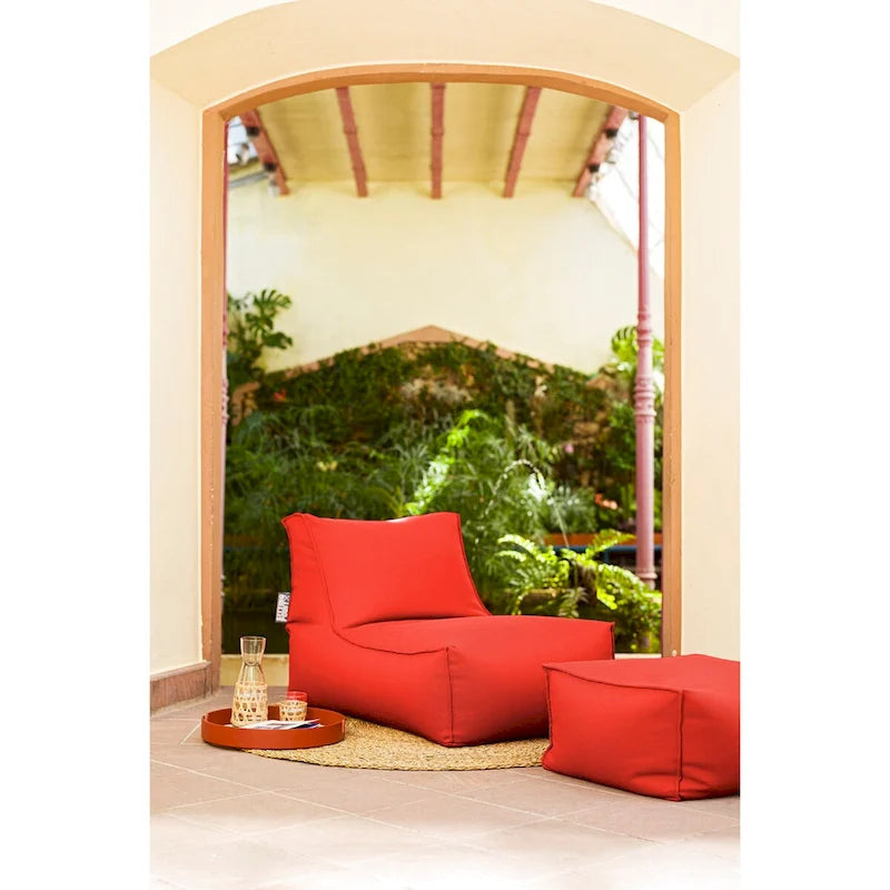 Pouf d'extérieur/intérieur Alpine de Gouchee Home