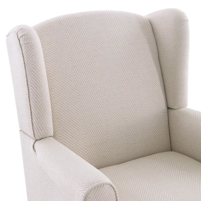 Fauteuil d'appoint avec pieds tournés, lot de 2, bleu/beige/gris