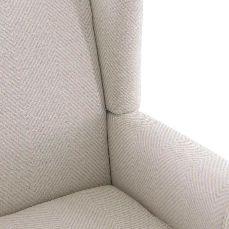 Fauteuil d'appoint avec pieds tournés, lot de 2, bleu/beige/gris