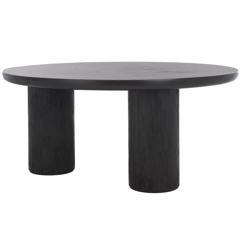Table basse ronde Mork à 3 pieds SAFAVIEH Home - 40Lx40Px18H