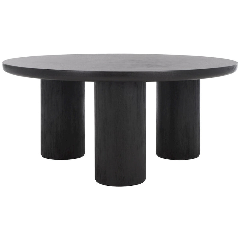 Table basse ronde Mork à 3 pieds SAFAVIEH Home - 40Lx40Px18H