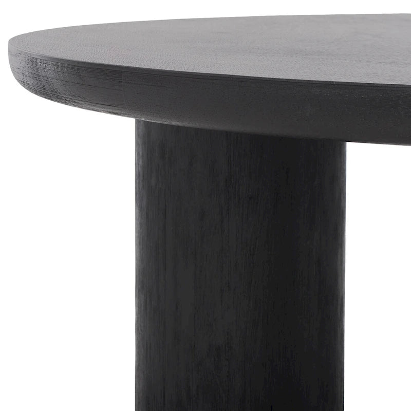 Table basse ronde Mork à 3 pieds SAFAVIEH Home - 40Lx40Px18H