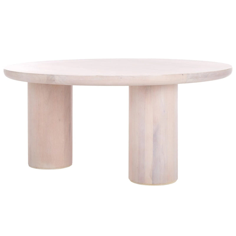 Table basse ronde Mork à 3 pieds SAFAVIEH Home - 40Lx40Px18H