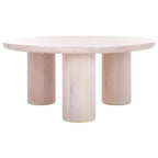 Table basse ronde Mork à 3 pieds SAFAVIEH Home - 40Lx40Px18H
