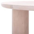 Table basse ronde Mork à 3 pieds SAFAVIEH Home - 40Lx40Px18H
