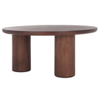 Table basse ronde Mork à 3 pieds SAFAVIEH Home - 40Lx40Px18H