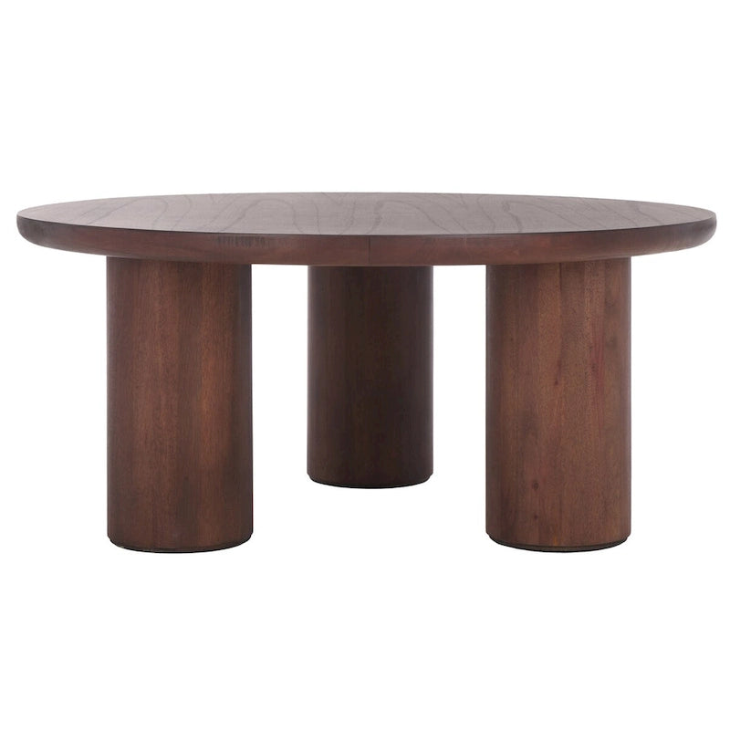 Table basse ronde Mork à 3 pieds SAFAVIEH Home - 40Lx40Px18H