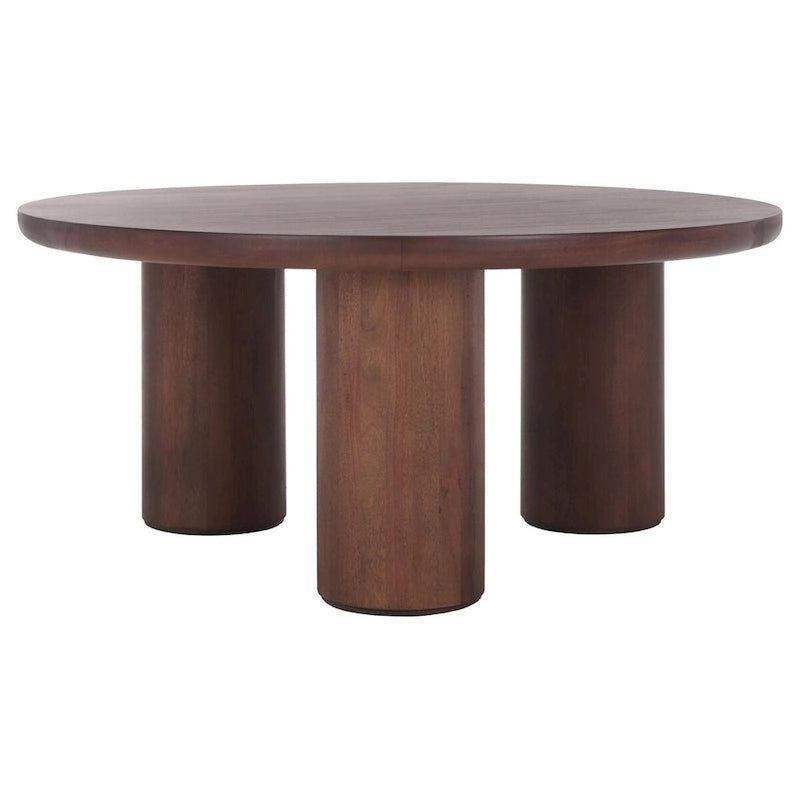 Table basse ronde Mork à 3 pieds SAFAVIEH Home - 40Lx40Px18H