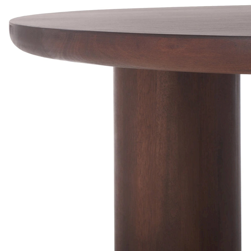 Table basse ronde Mork à 3 pieds SAFAVIEH Home - 40Lx40Px18H